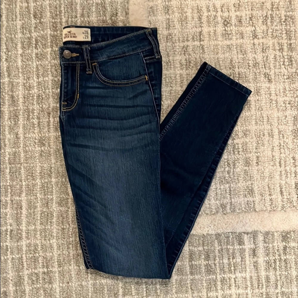 Hollister Blue Skinny Jeans